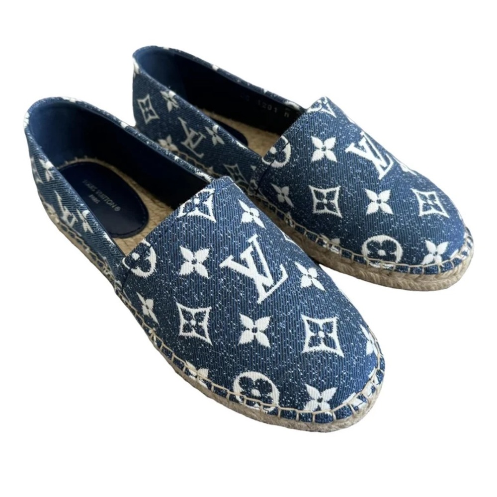 Louis Vuitton Denim Espadrilles